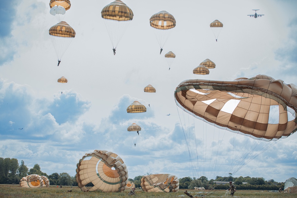 81st Anniversary of D-Day: Military Free Fall Jump