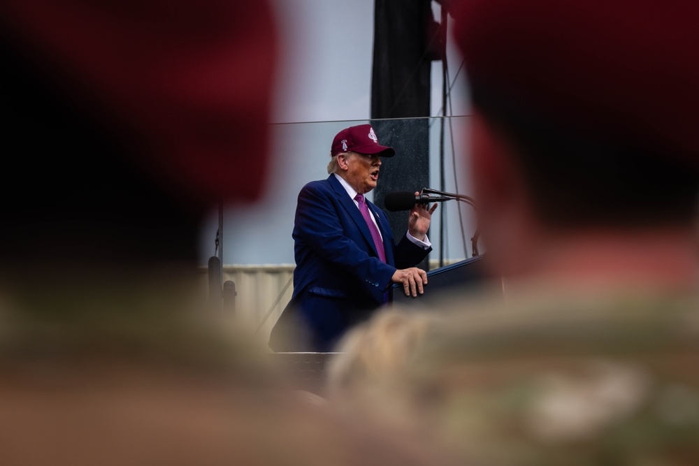 Commander-in-Chief Visits Fort Bragg to Celebrate 250 Years of Army Excellence