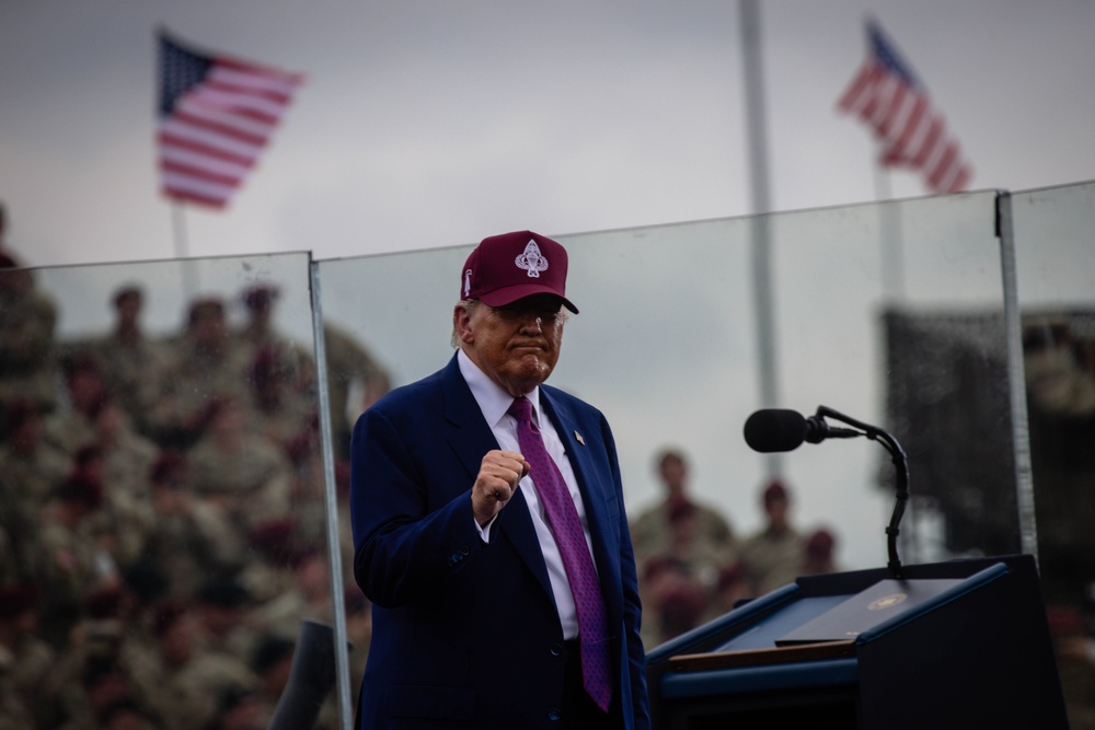 Commander-in-Chief Visits Fort Bragg to Celebrate 250 Years of Army Excellence