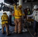 USS Mount Whitney Conducts RAS with German Navy Frankfurt am Main During BALTOPS 25