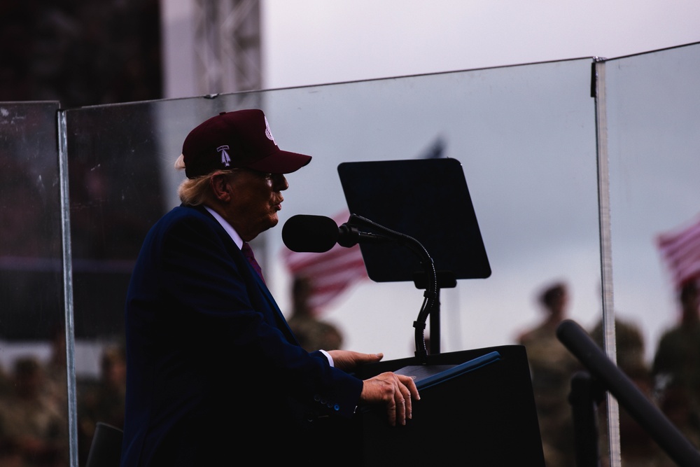 Commander-in-Chief Visits Fort Bragg to Celebrate 250 Years of Army Excellence