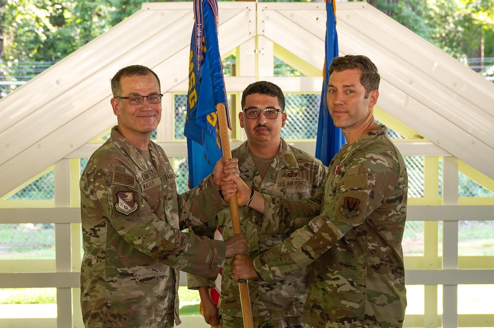 4th Security Forces Change of Command Ceremony