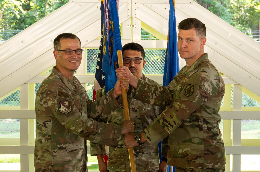4th Security Forces Change of Command Ceremony