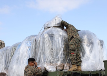 2nd Distribution Support Battalion Conducts Air Delivery