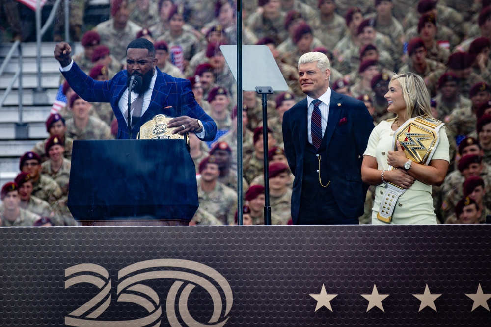 WWE Joins Forces with the Army to Celebrate 250 Years of Service