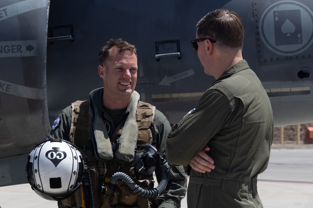 MCAS Yuma Receives Harrier for Display