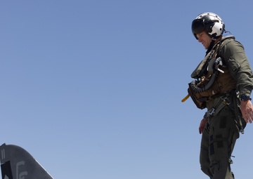 MCAS Yuma Receives Harrier for Display