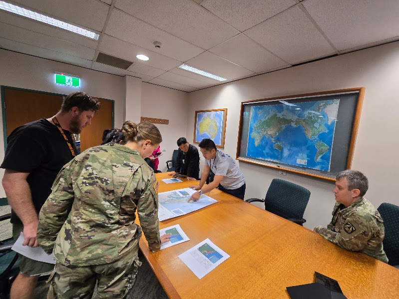 Service members strategically coordinate biosurveillance efforts at Talisman Sabre 2025