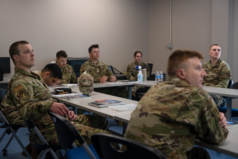 156th LRS Hosts MTT conducting vehicle AC Systems training course