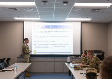 156th LRS Hosts MTT conducting vehicle AC Systems training course