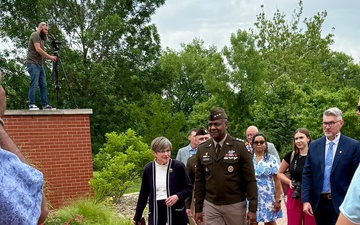 Munson leaders join Kansas Governor for Army Birthday Proclamation