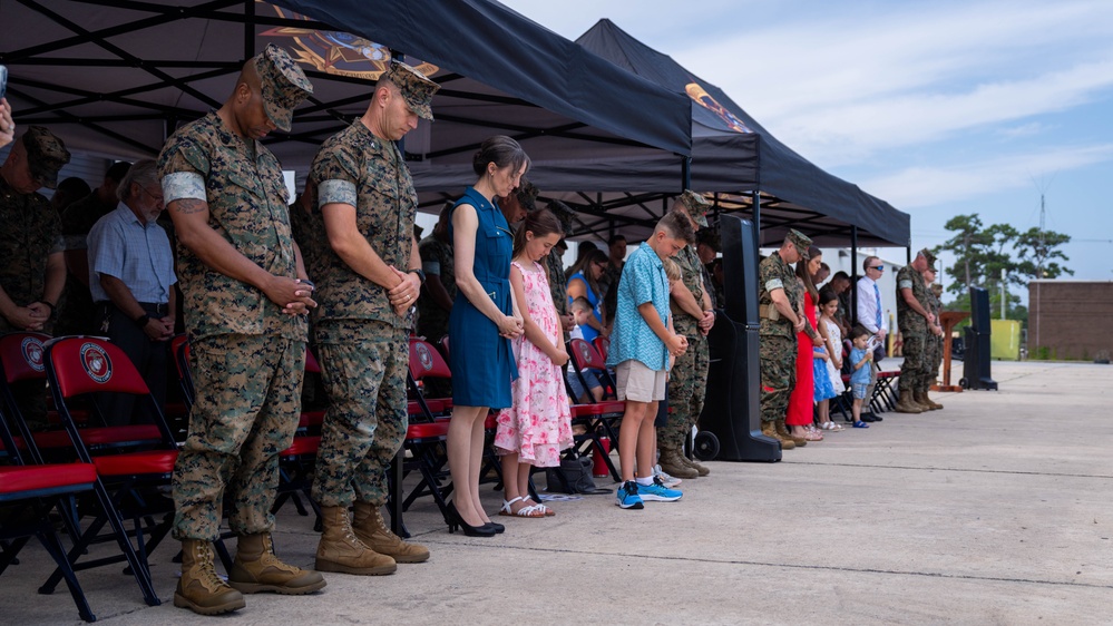 2nd Distribution Support Battalion Change of Command Ceremony
