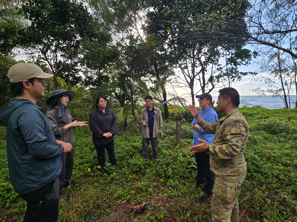 Service members and other research staff strategically coordinate biosurveillance efforts at Talisman Sabre 2025
