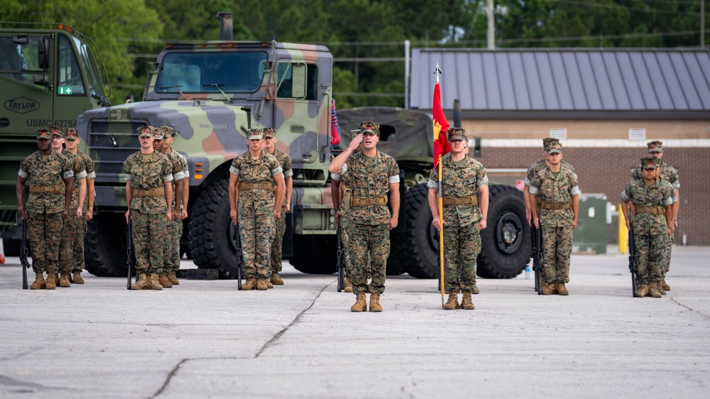 2nd Distribution Support Battalion Change of Command Ceremony