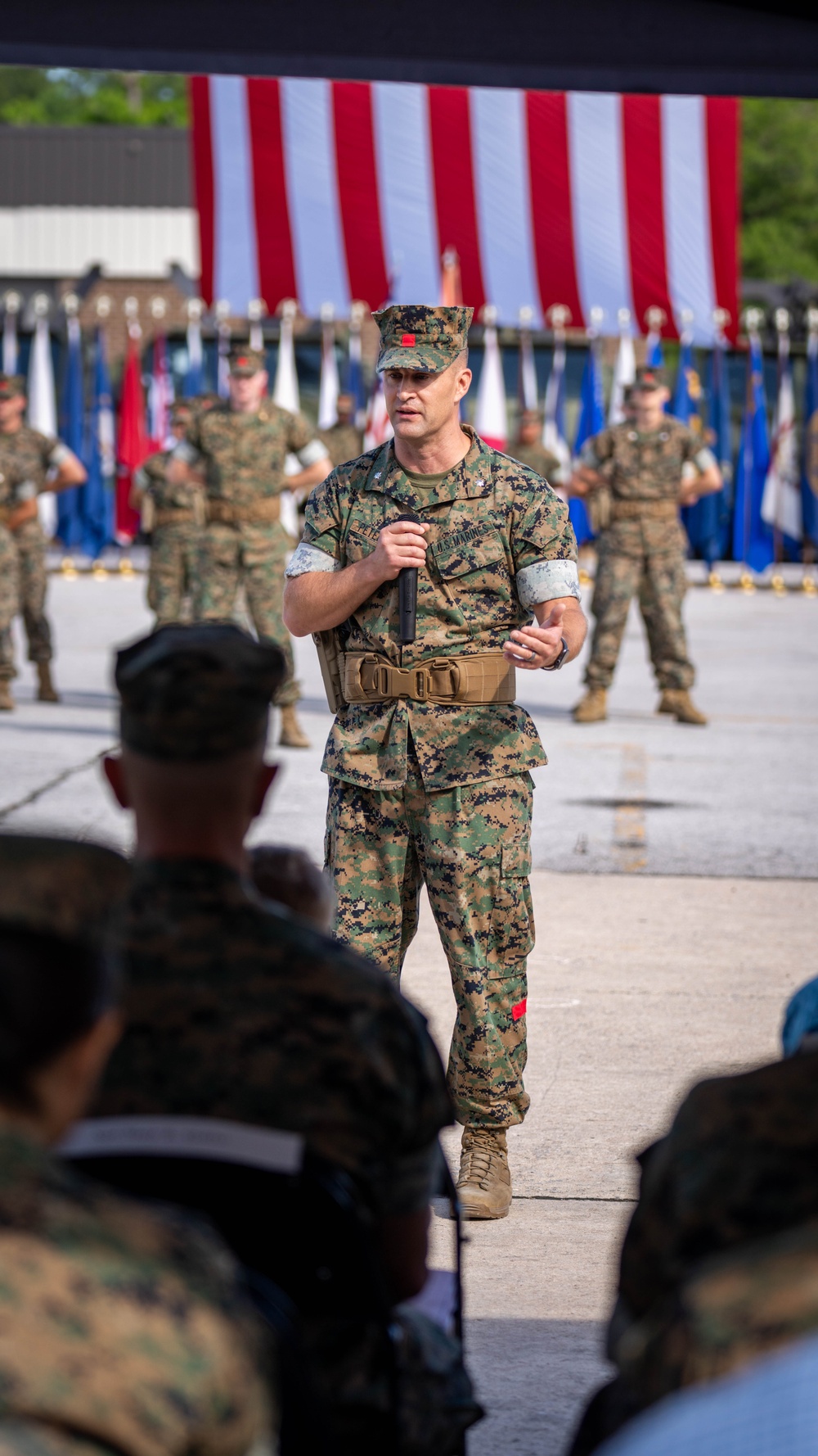 2nd Distribution Support Battalion Change of Command Ceremony