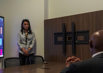 Chief Information Officer for the Department of Defense visits the North Carolina National Guard