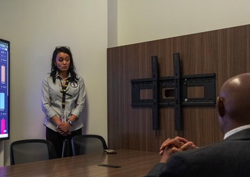 Chief Information Officer for the Department of Defense visits the North Carolina National Guard