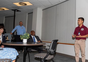 Chief Information Officer for the Department of Defense visits the North Carolina National Guard