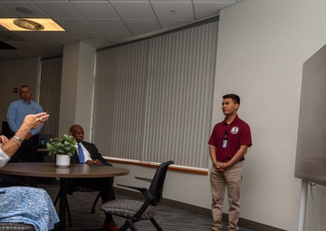 Chief Information Officer for the Department of Defense visits the North Carolina National Guard