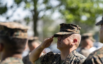 Marine Wing Headquarters Squadron 2 change of command ceremony