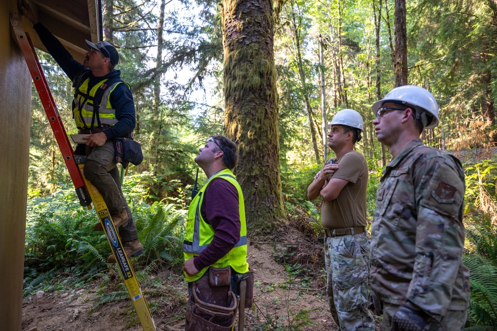 Citizen Airmen restore Redwood facilities during Innovative Readiness Training