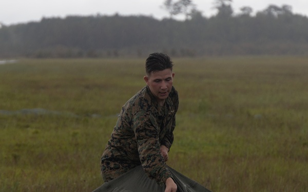 2nd Distribution Support Battalion Conducts Air Delivery