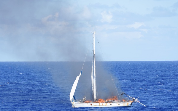Coast Guard Cutter Diligence interdicts 40 pounds of cocaine in the Caribbean Sea