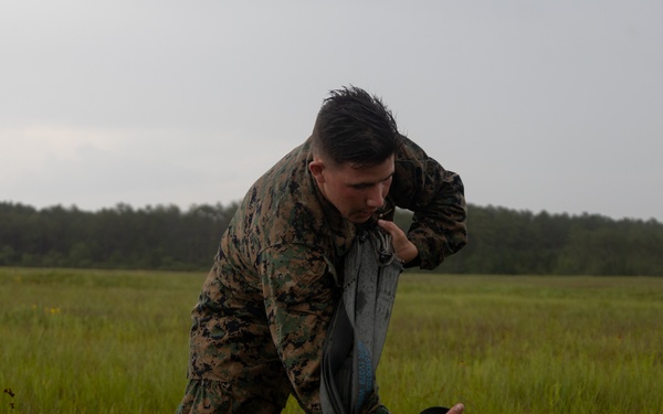 2nd Distribution Support Battalion Conducts Air Delivery