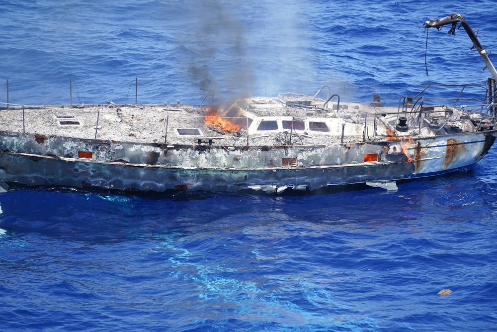 Coast Guard Cutter Diligence interdicts 40 pounds of cocaine in the Caribbean Sea