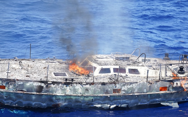 Coast Guard Cutter Diligence interdicts 40 pounds of cocaine in the Caribbean Sea
