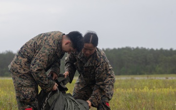 2nd Distribution Support Battalion Conducts Air Delivery