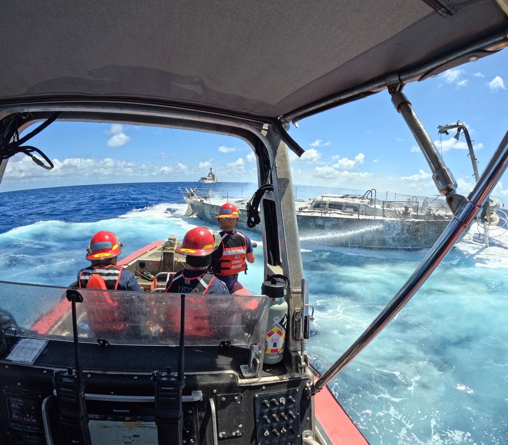 Coast Guard Cutter Diligence interdicts 40 pounds of cocaine in the Caribbean Sea