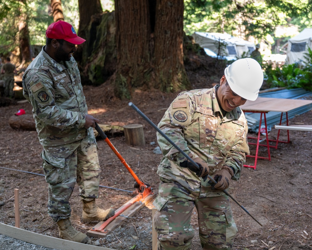 Citizen Airmen restore Redwood facilities during Innovative Readiness Training