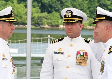 USS Indiana (SSN 789) changes command