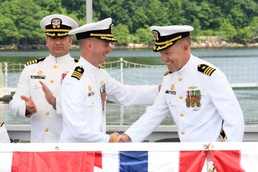 USS Indiana (SSN 789) changes command