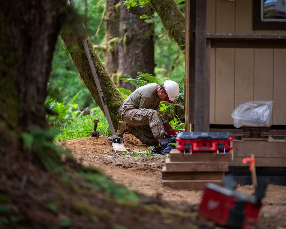 Citizen Airmen restore Redwood facilities during Innovative Readiness Training