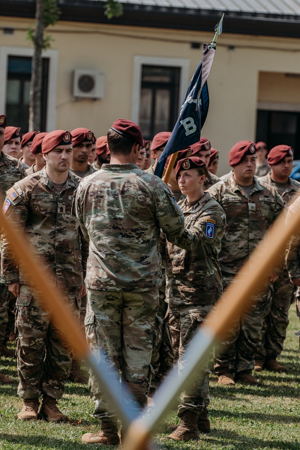 Legion Company, 1st Battalion, 503rd Infantry Regiment Change of Command Ceremony