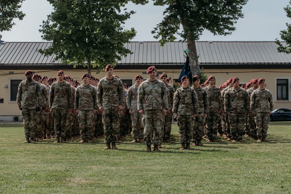 Legion Company, 1st Battalion, 503rd Infantry Regiment Change of Command Ceremony