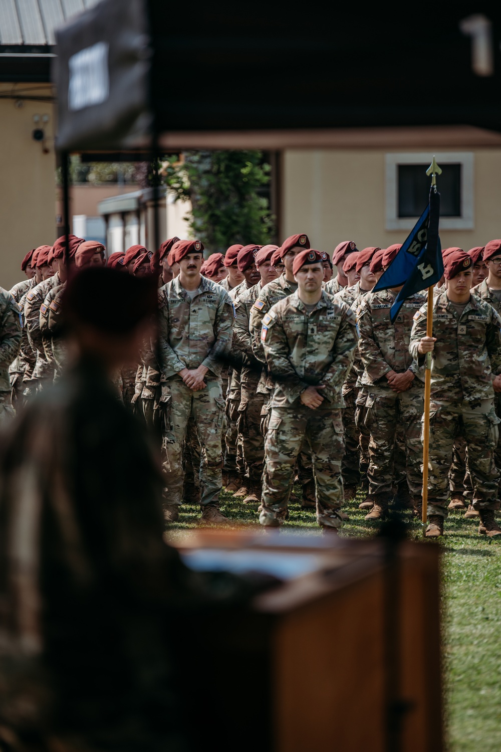 Legion Company, 1st Battalion, 503rd Infantry Regiment Change of Command Ceremony