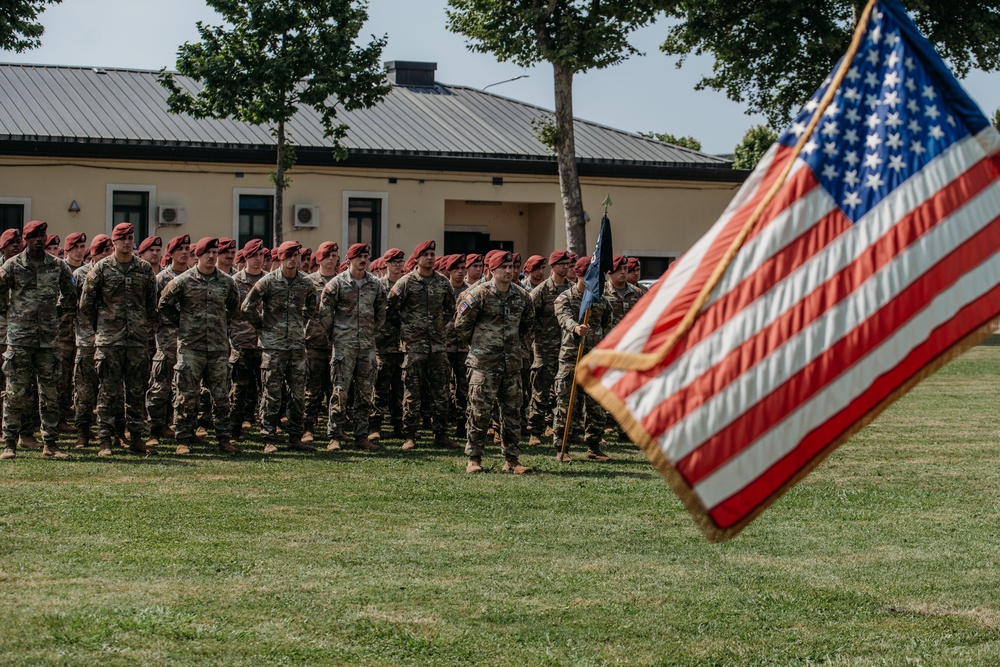 Legion Company, 1st Battalion, 503rd Infantry Regiment Change of Command Ceremony
