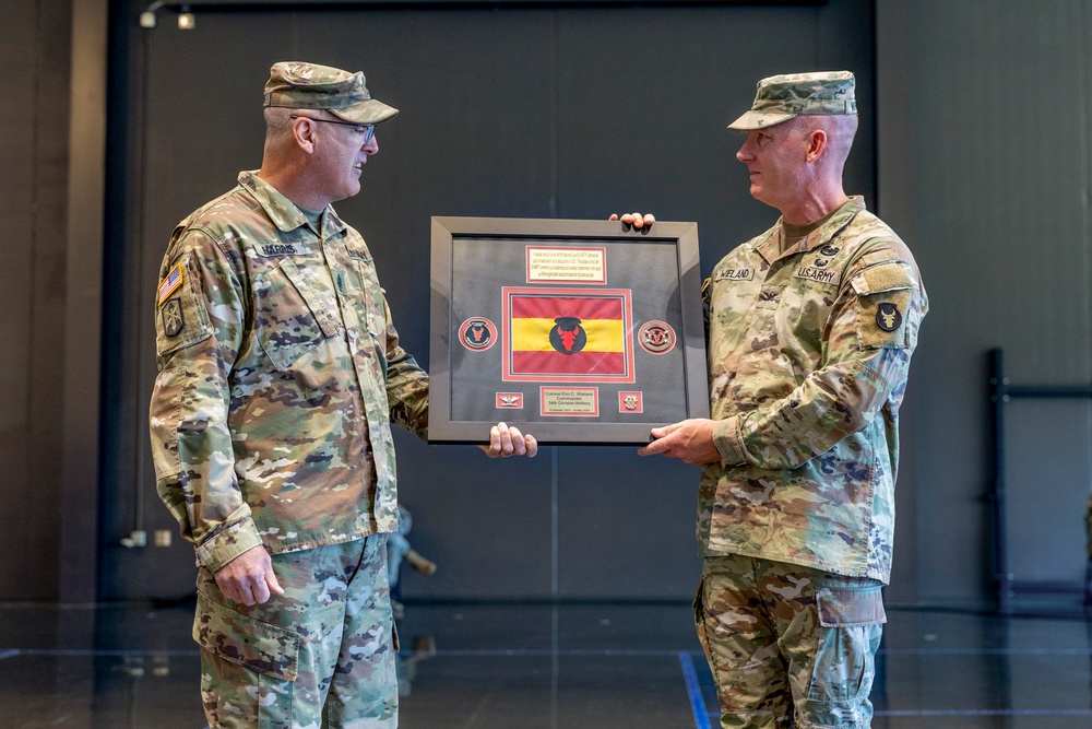 34th Division Artillery Change of Command May 2025
