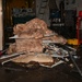 Historic hangar damaged during fire caused by suspected lightning strike