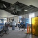 Historic hangar damaged during fire caused by suspected lightning strike