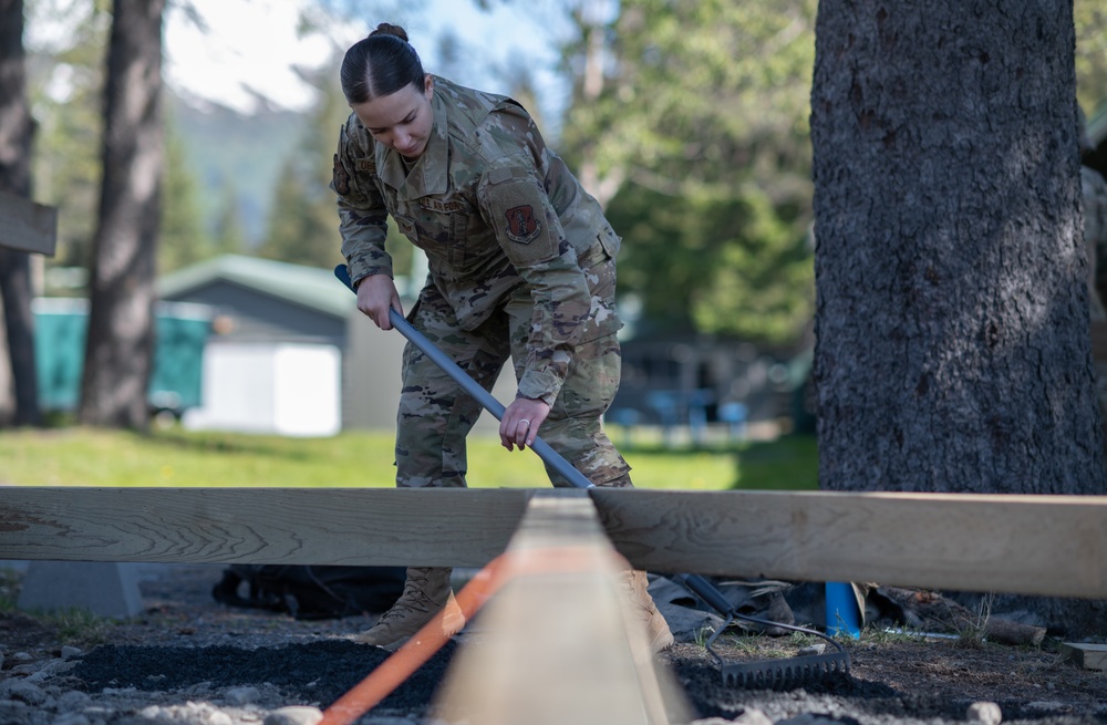 141st Civil Engineer Squadron Deployment for Training in Seward, Alaska