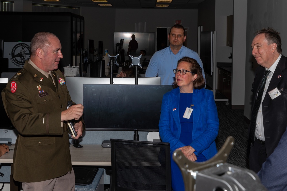 NC - UK Cyber Defense Visit