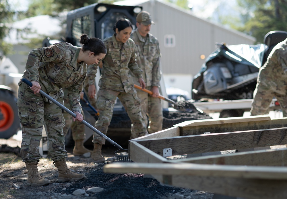 141st Civil Engineer Squadron Deployment for Training in Seward, Alaska