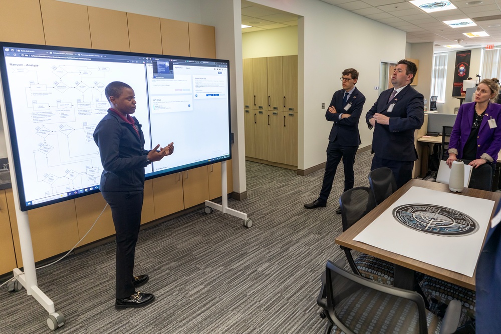 NC - UK Cyber Defense Visit