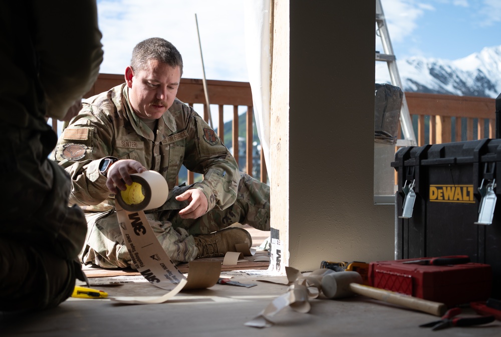 141st Civil Engineer Squadron Deployment for Training in Seward, Alaska