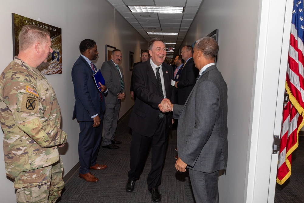 NC - UK Cyber Defense Visit