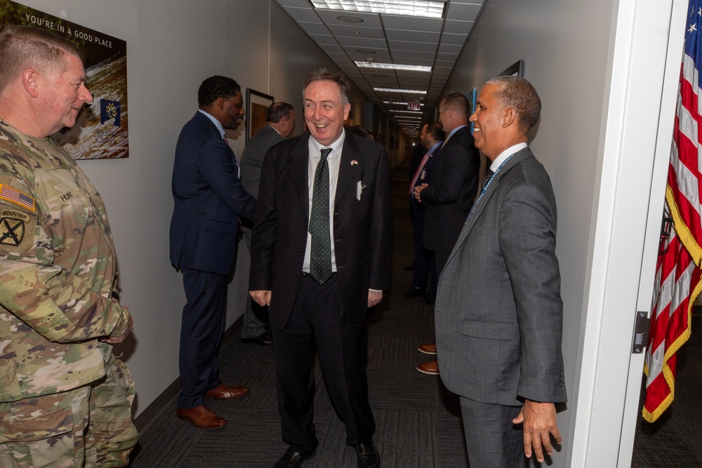 NC - UK Cyber Defense Visit